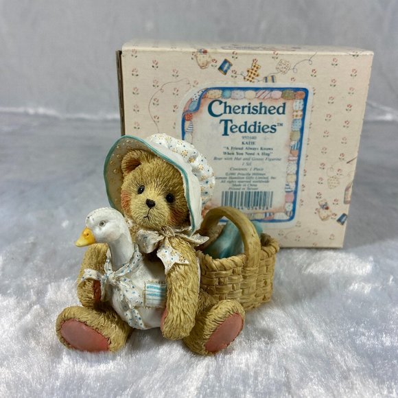 Cherished Teddies Katie - A Friend Always Knows When You Need A Hug #950440 - Picture 2 of 9